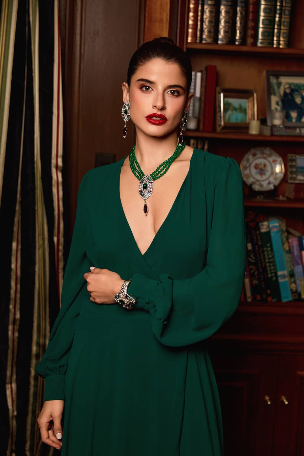 HEIDI DAUS®"From The Vault" Crystal Art Deco Ring