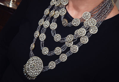 Heidi Daus® "Princess of Love" Beaded Crystal Statement Necklace