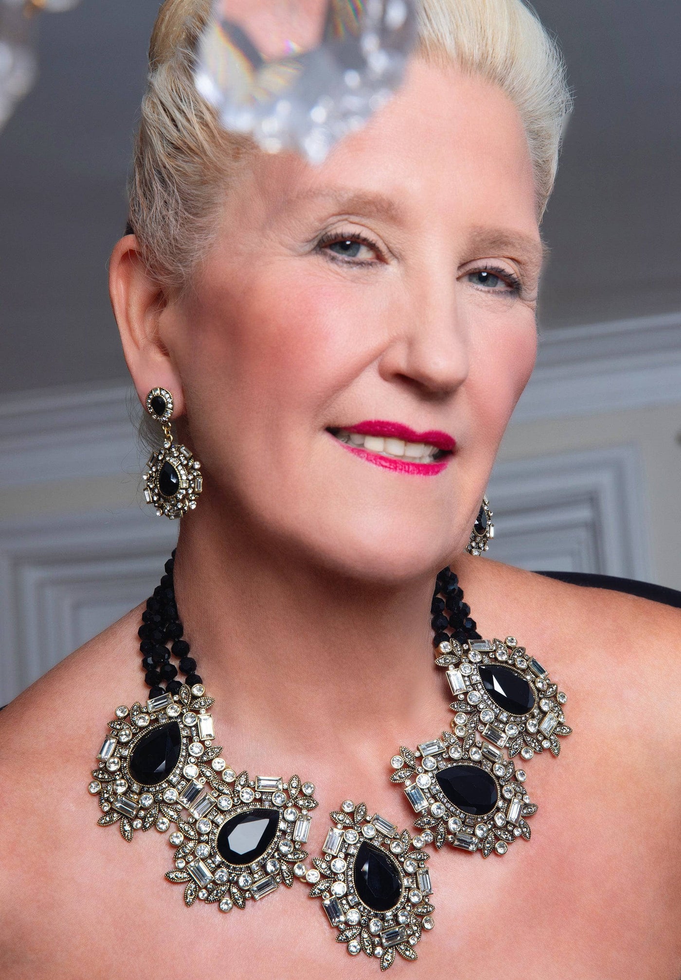 Heidi Daus®"Dazzling Decade" Beaded Crystal Deco Statement Necklace