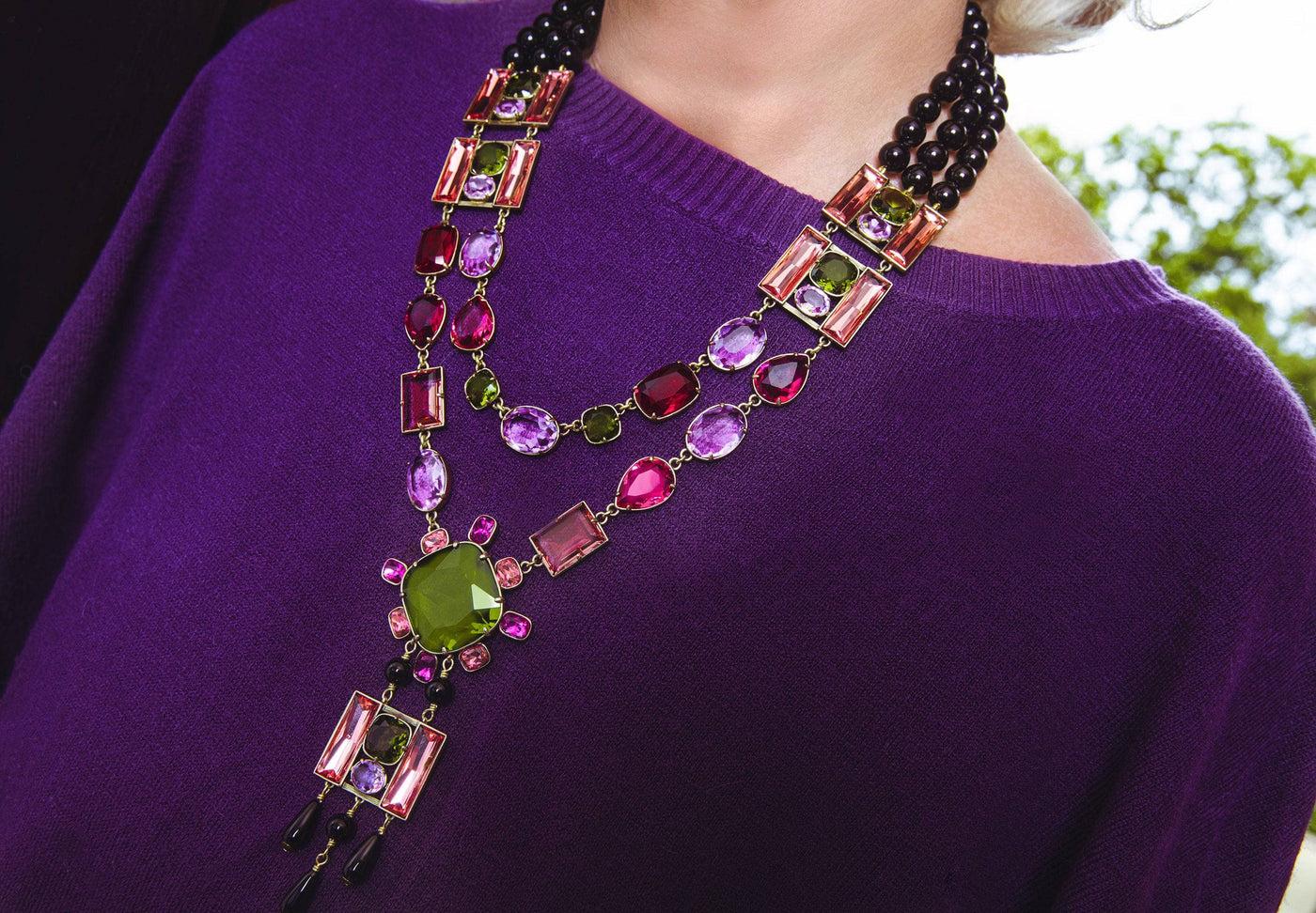 Heidi Daus®"Candy Store" Beaded Crystal Deco Necklace