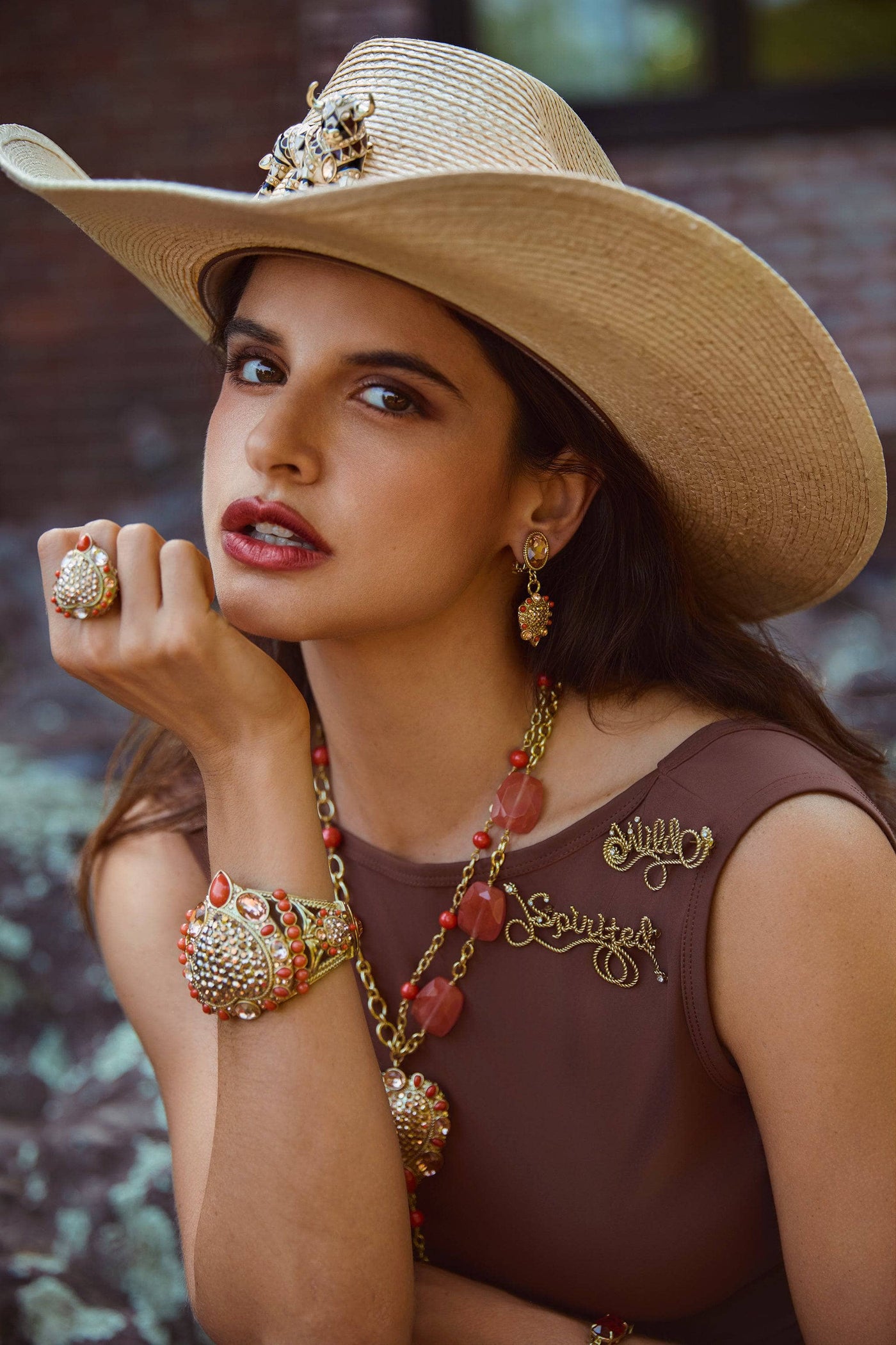 Heidi Daus®"Santa Fe" Beaded Crystal Heart Necklace
