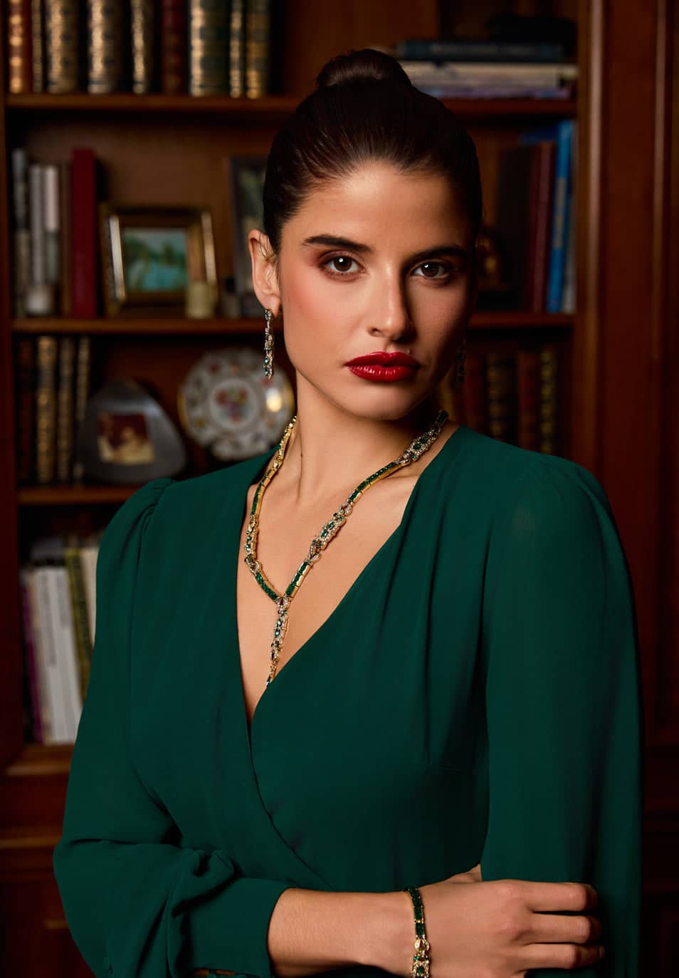 HEIDI DAUS® "It's A Fine Line" Art Deco Convertible Necklace