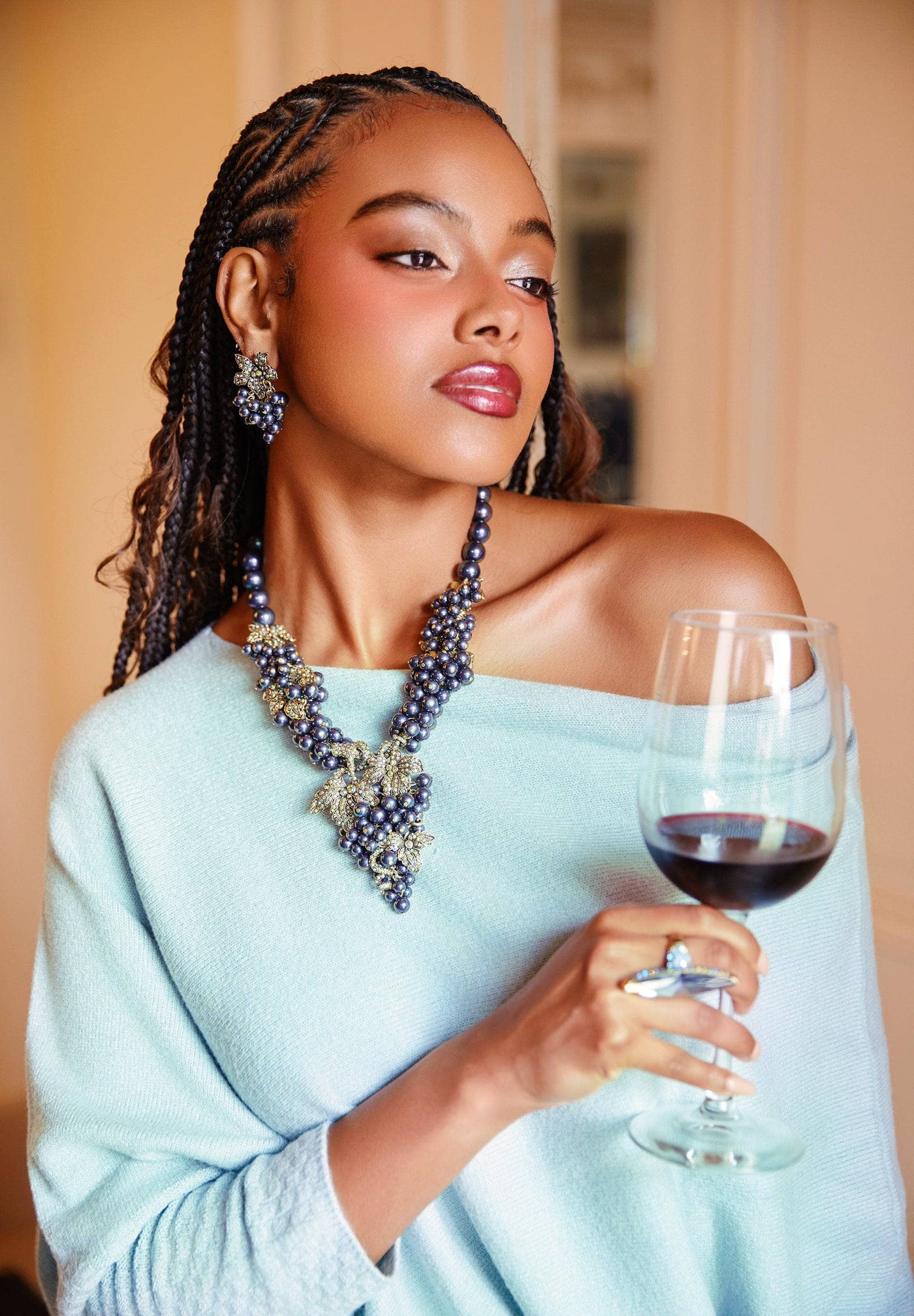 HEIDI DAUS®"Intoxicating Elegance" Crystal Grapevine Dangle Earrings