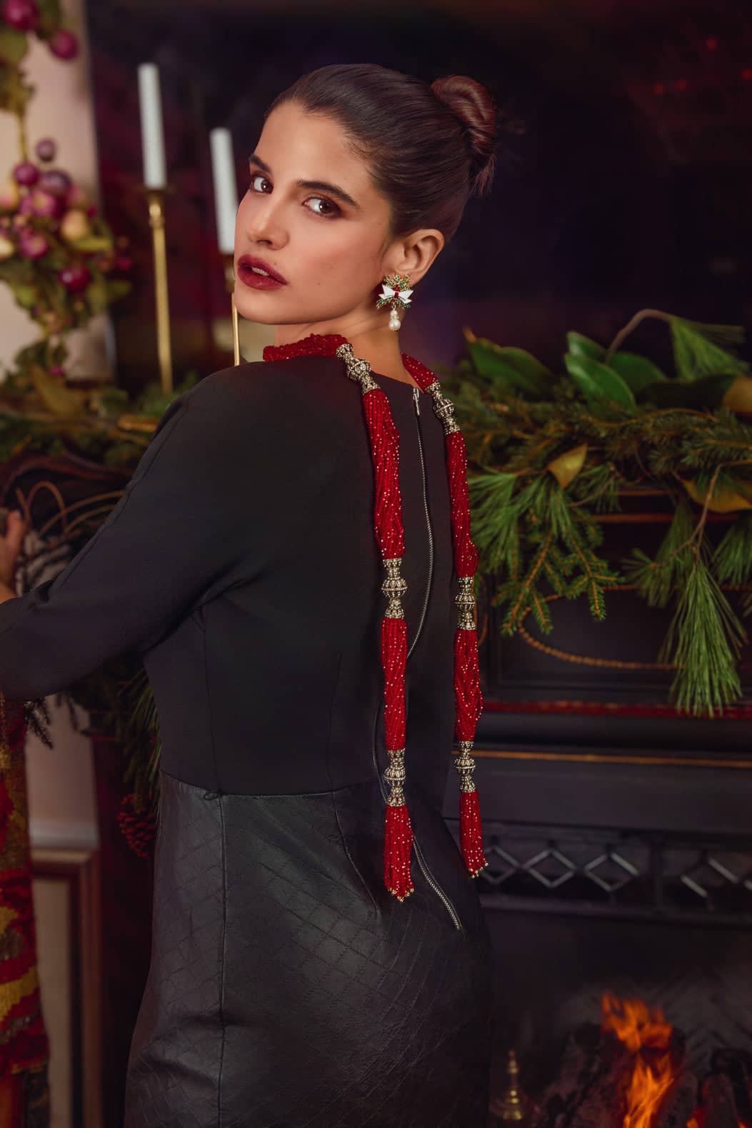 HEIDI DAUS® “Wrapped in Elegance” Grande Art Deco Crystal Tassel Lariat Necklace