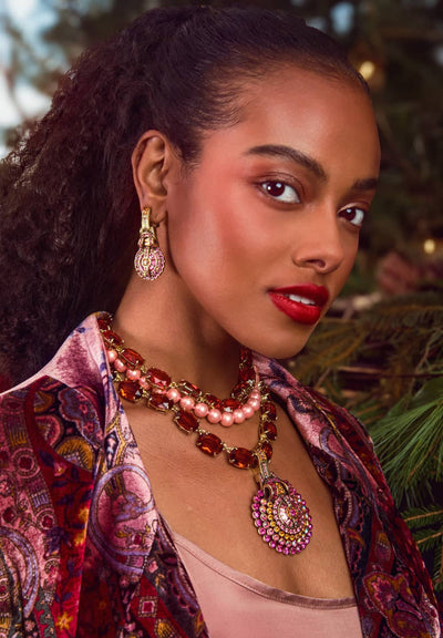 HEIDI DAUS® "Guilty Pleasure" Crystal Art Deco Earrings