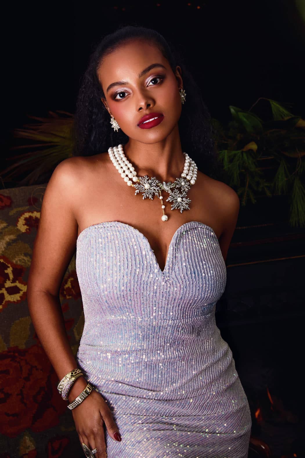 HEIDI DAUS® "Winter Wonderland" Crystal Snowflake Ring