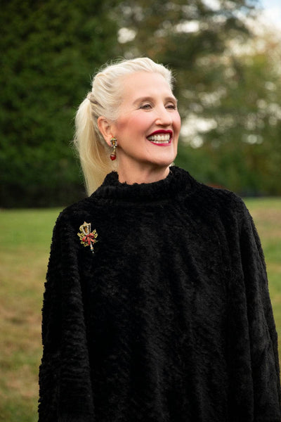 Heidi Daus® "Christmas Lantern" Crystal Holiday Lantern Pin/Brooch