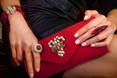 HEIDI DAUS® "Fabulous Feng Shui" Crystal Cocktail Statement Ring