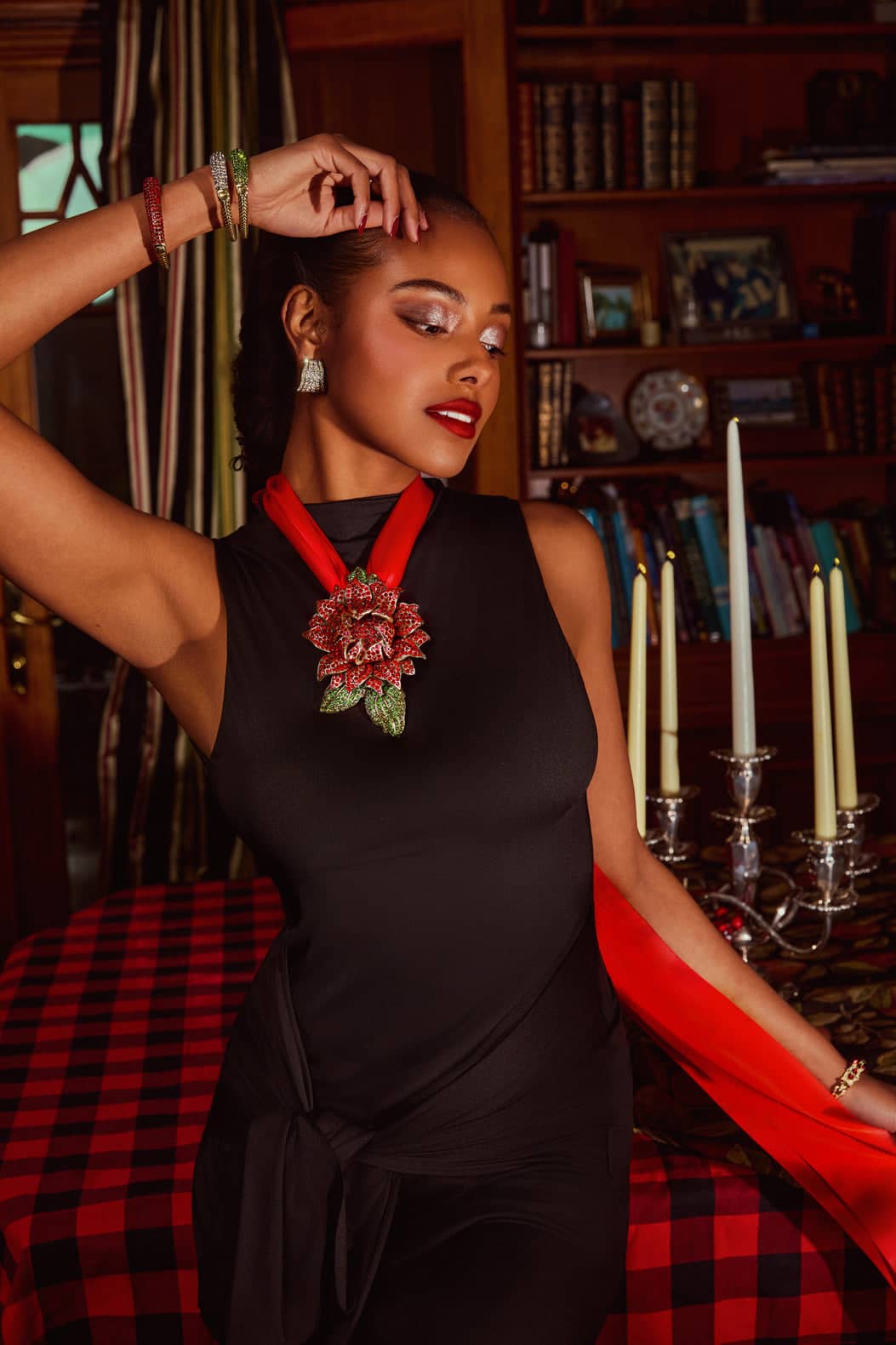 HEIDI DAUS® "Say It With Style" Crystal Statement Hug Earrings