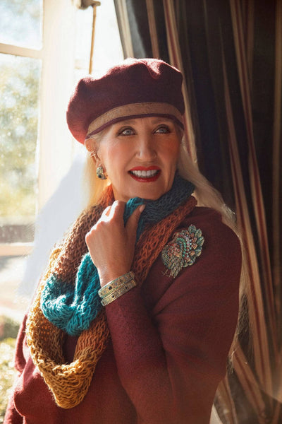 HEIDI DAUS®"Trixie Turkey" Crystal Turkey Pin/Brooch