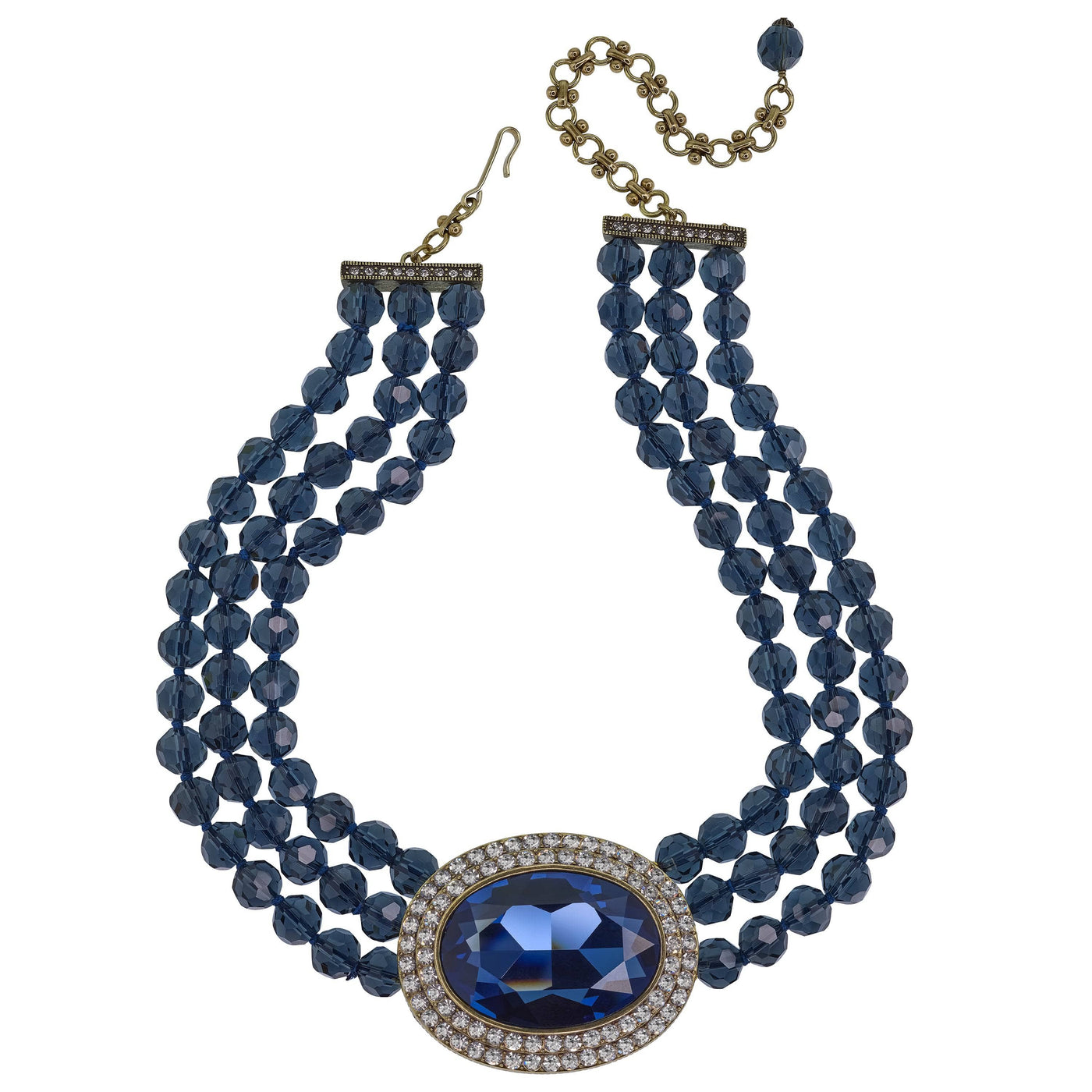 Heidi Daus®"Tailored Elegance" Beaded Crystal Necklace