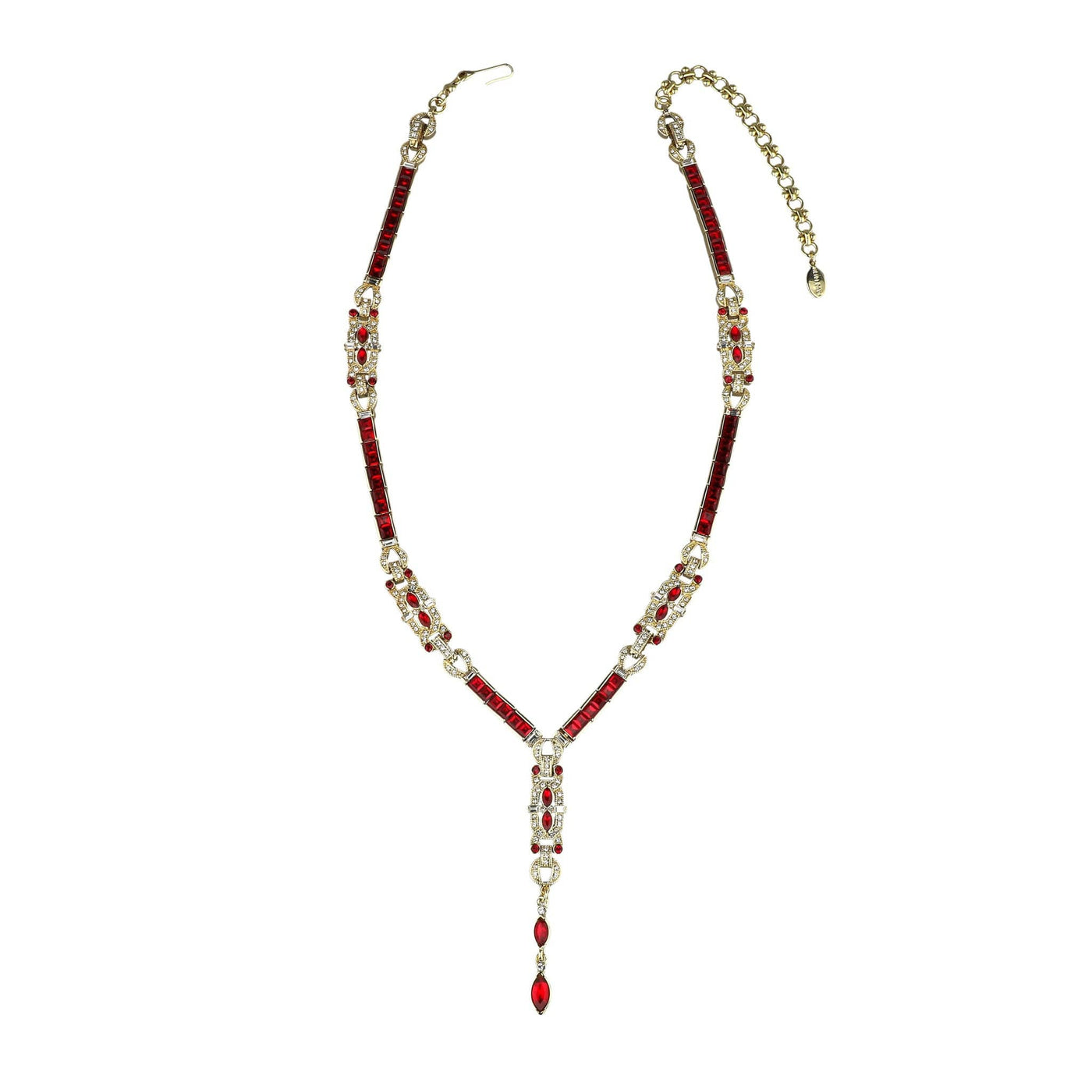 HEIDI DAUS® "It's A Fine Line" Art Deco Convertible Necklace