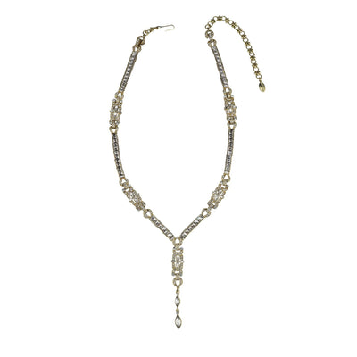 HEIDI DAUS® "It's A Fine Line" Art Deco Convertible Necklace