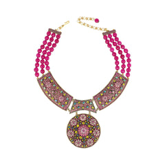 HEIDI DAUS®"Cat's Pajamas" Beaded Crystal Statement Necklace