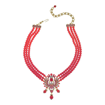 Heidi Daus®"New Scarab In Town" Beaded Crystal Scarab Necklace