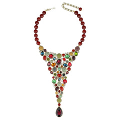 HEIDI DAUS® "I Confess" Beaded Crystal Statement Necklace