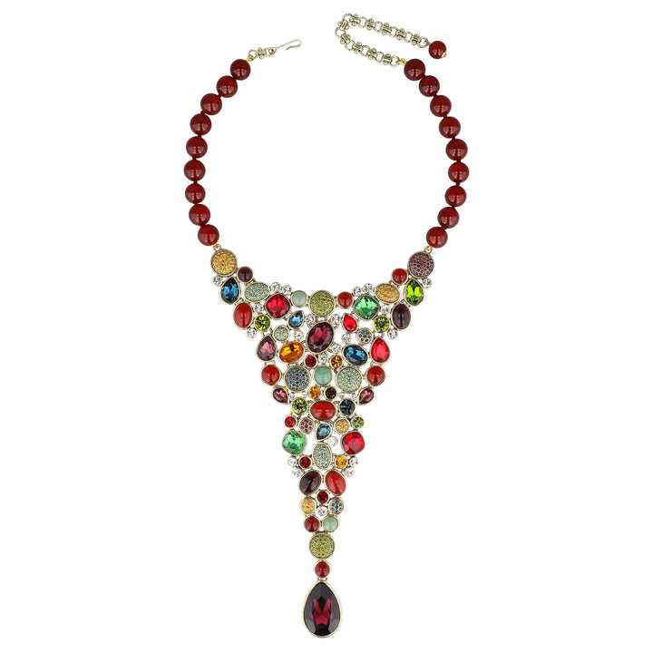 HEIDI DAUS® "I Confess" Beaded Crystal Statement Necklace
