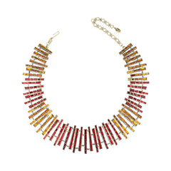 HEIDI DAUS® "Stroke of Genius" Crystal Art Deco Necklace