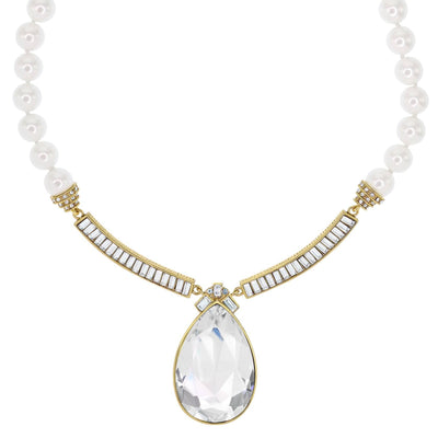 Heidi Daus® "Ultimate Elegance" Beaded Crystal Deco Necklace