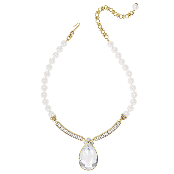 Ultimate Elegance” Beaded Crystal Art Deco Necklace | HEIDI DAUS®