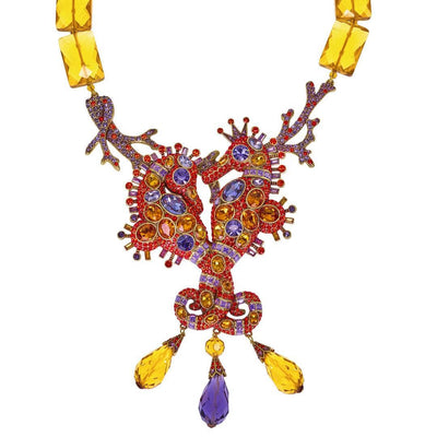Heidi Daus® "Royal Waterhorse" Crystal Seahorse Necklace