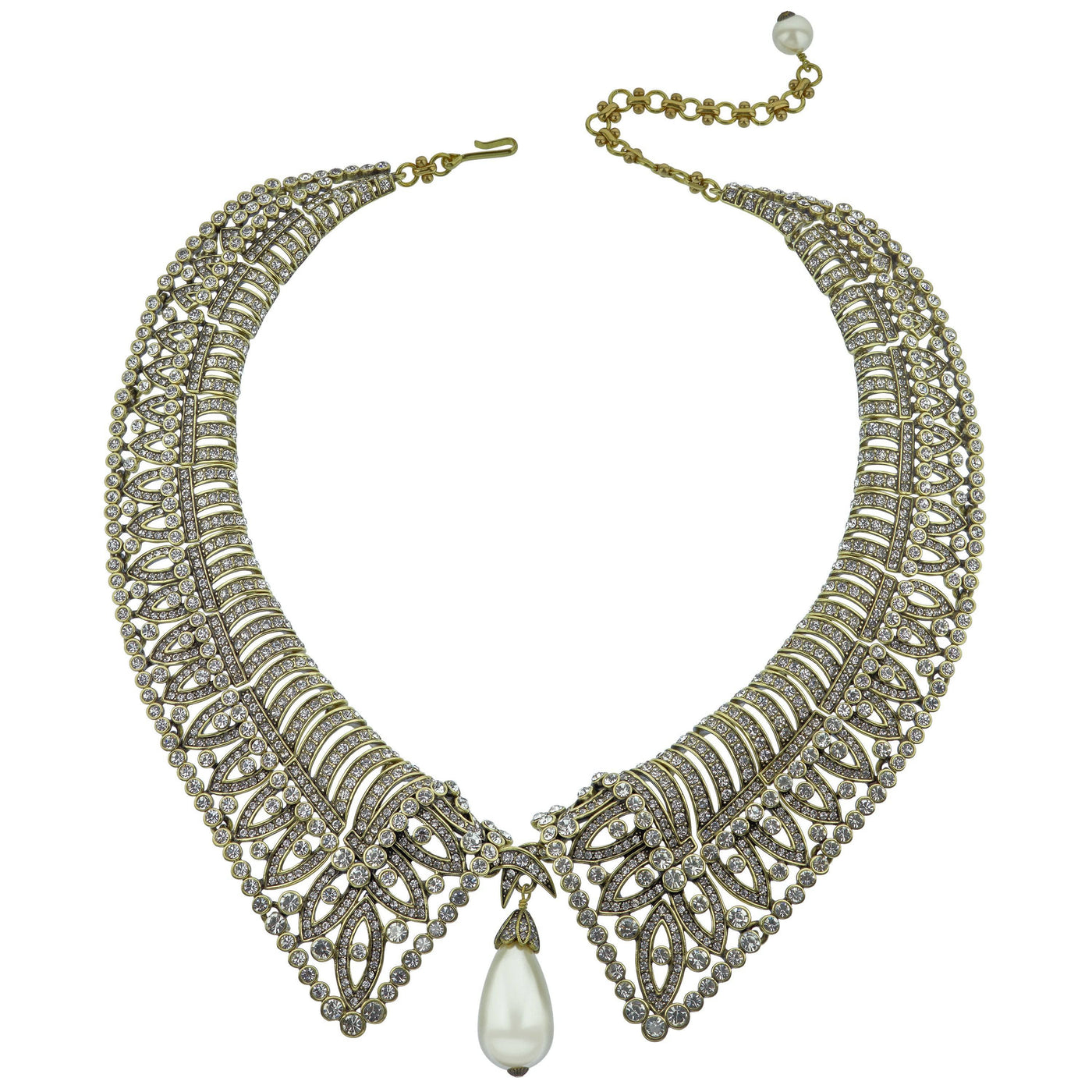 Heidi Daus® "Prim & Proper" Beaded Crystal Statement Necklace
