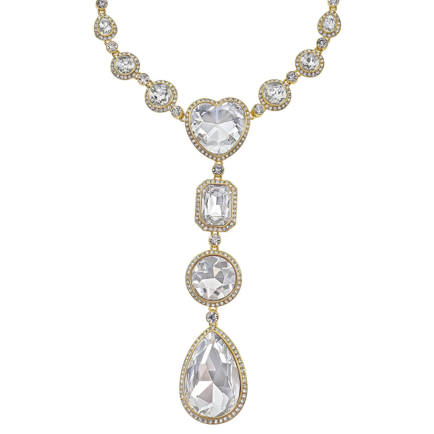 Heidi Daus®"Lovely L'Amore" Crystal Heart Necklace