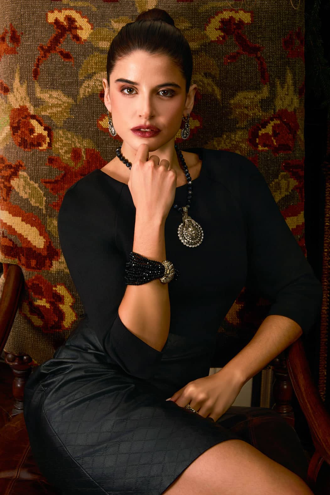 HEIDI DAUS® "Guilty Pleasure" Crystal Art Deco Ring