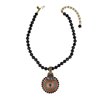 HEIDI DAUS® "Guilty Pleasure" Crystal Art Deco Enhancer Necklace