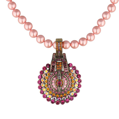 HEIDI DAUS® "Guilty Pleasure" Crystal Art Deco Enhancer Necklace