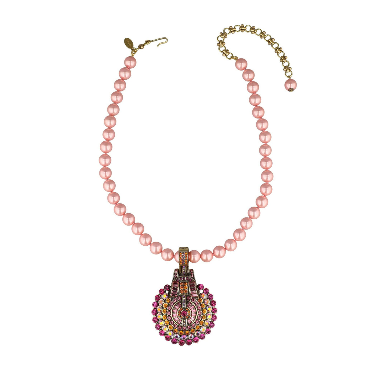 HEIDI DAUS® "Guilty Pleasure" Crystal Art Deco Enhancer Necklace