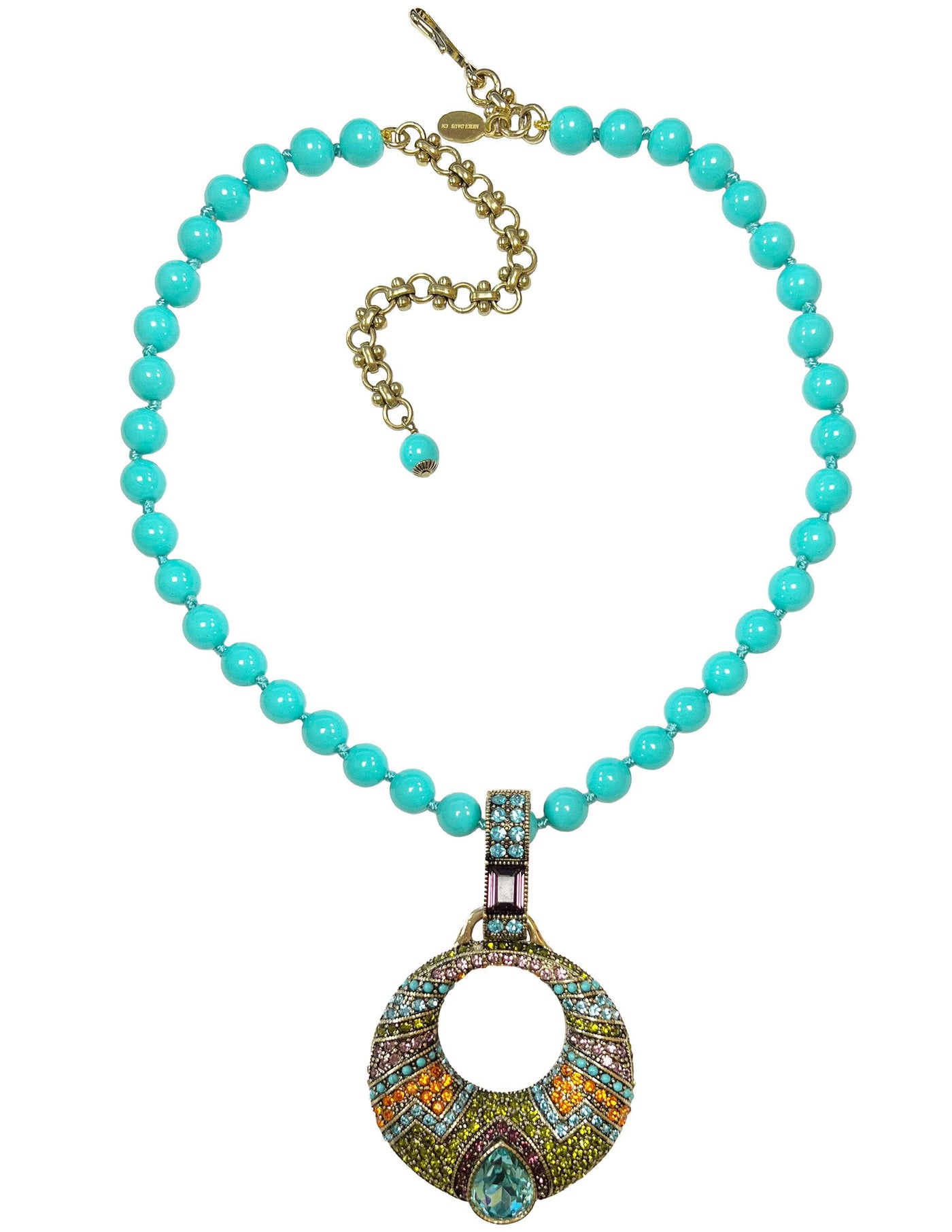 Heidi Daus®"Sparkling Solution" Beaded Crystal Magnetic Enhancer Necklace HEIDI DAUS®