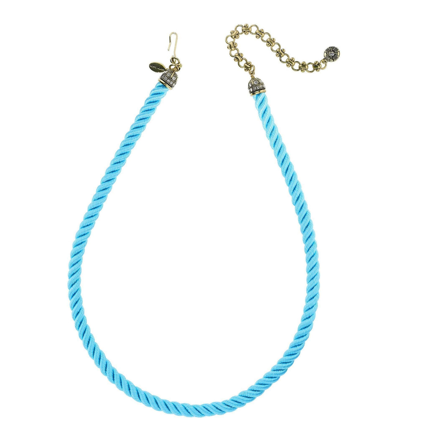 Heidi Daus®"Elegant Essentials" Pin Enhancer Cord Necklace