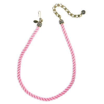 Heidi Daus®"Elegant Essentials" Pin Enhancer Cord Necklace