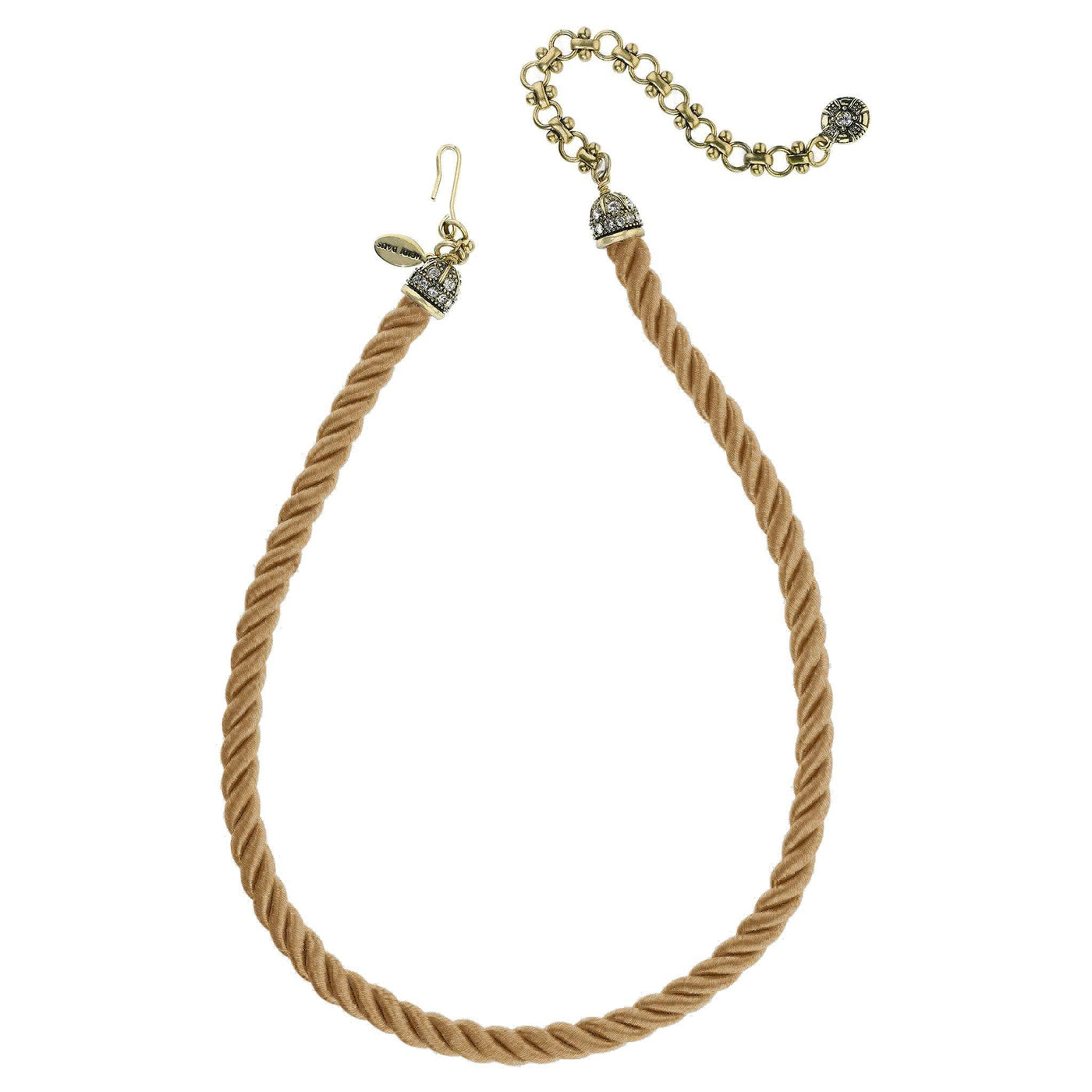 Heidi Daus®"Elegant Essentials" Pin Enhancer Cord Necklace