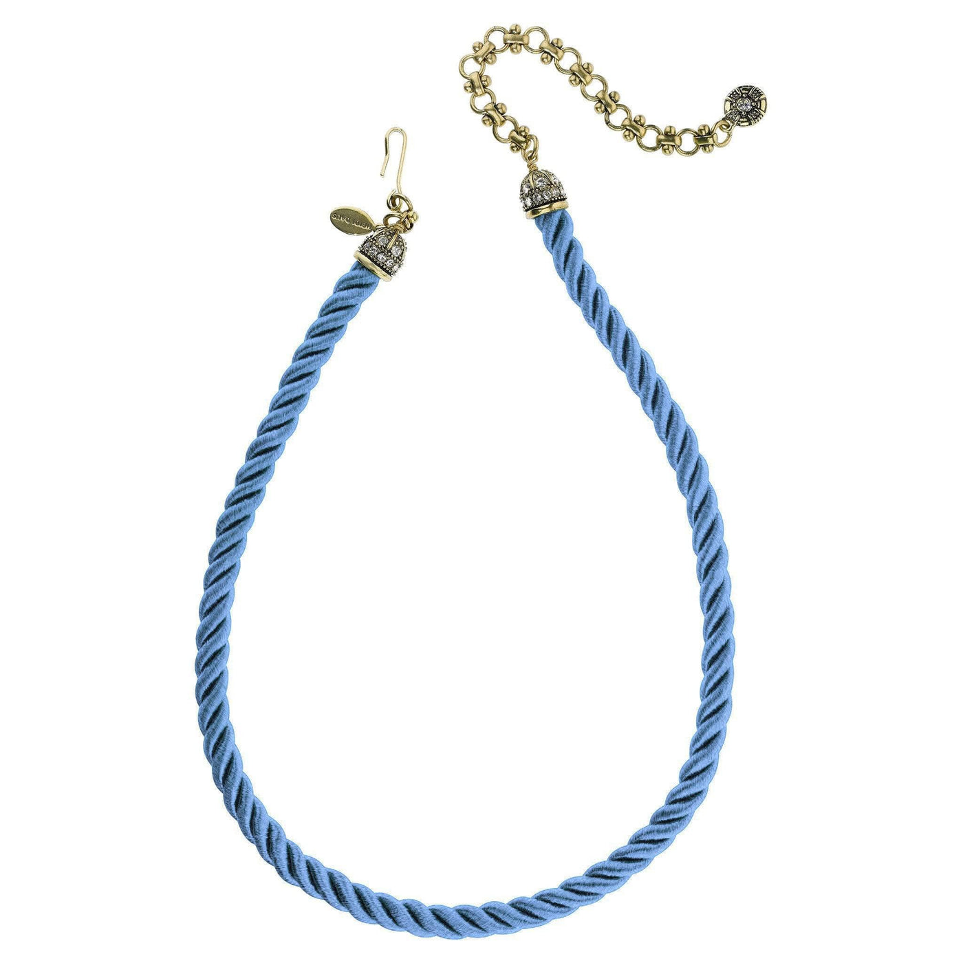 Heidi Daus®"Elegant Essentials" Pin Enhancer Cord Necklace HEIDI DAUS®