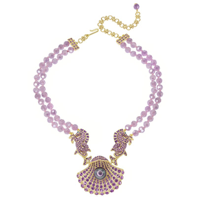 Heidi Daus®"Ornament Of The Sea" Beaded Crystal Seahorse Necklace