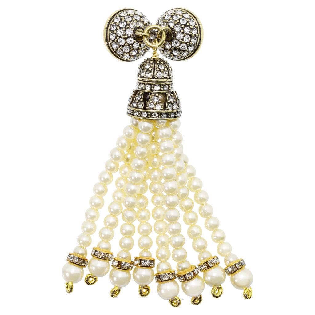 Heidi Daus®"Endless Possibilities" Crystal Beaded Tassel Necklace