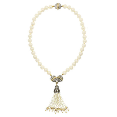 Heidi Daus®"Endless Possibilities" Crystal Beaded Tassel Necklace