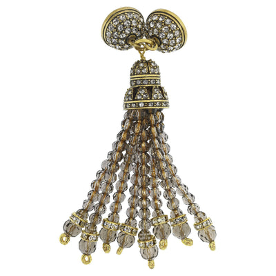 Heidi Daus®"Endless Possibilities" Crystal Beaded Tassel Necklace