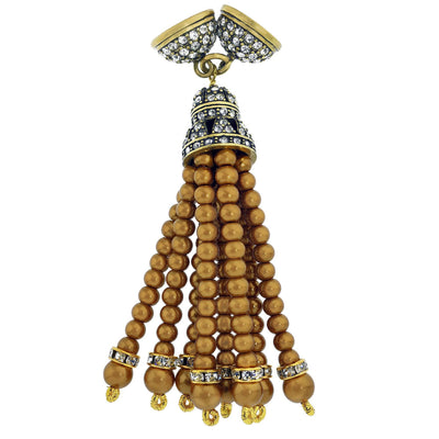 Heidi Daus®"Endless Possibilities" Crystal Beaded Tassel Necklace