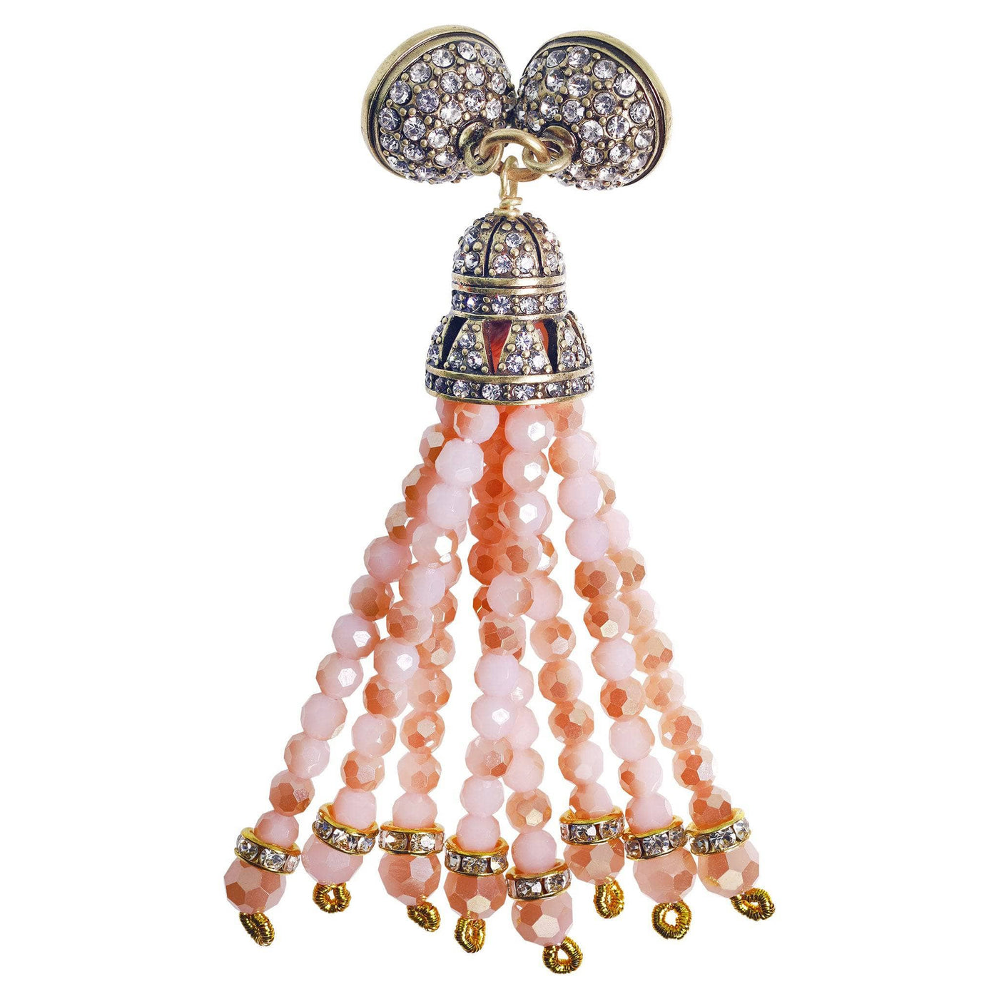 Heidi Daus®"Endless Possibilities" Crystal Beaded Tassel Necklace
