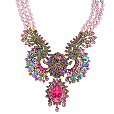 Heidi Daus®"Shangri La" Beaded Crystal Statement Necklace