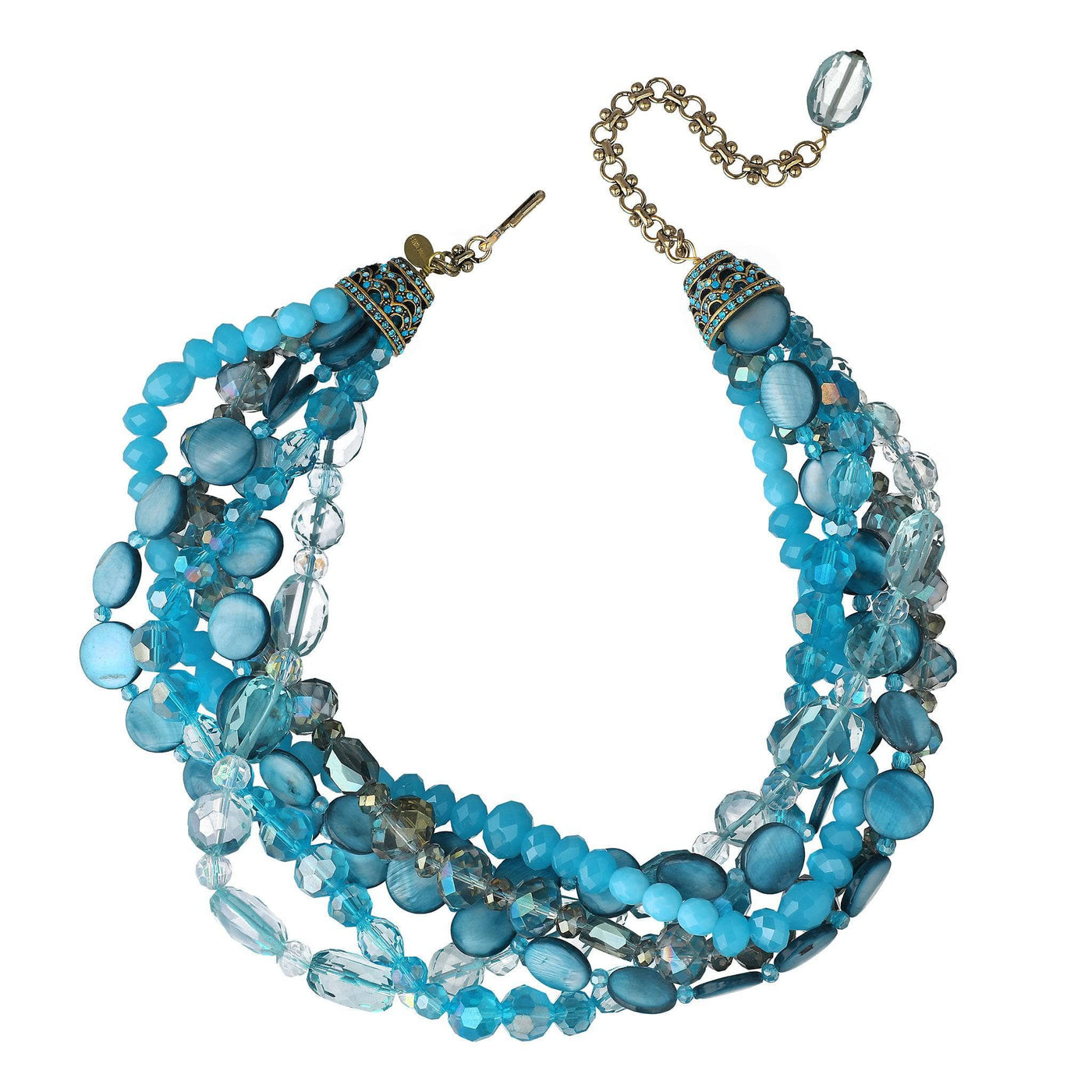 Heidi Daus®"Twinkling Torsade" Multi-Strand Twist Necklace HEIDI DAUS®