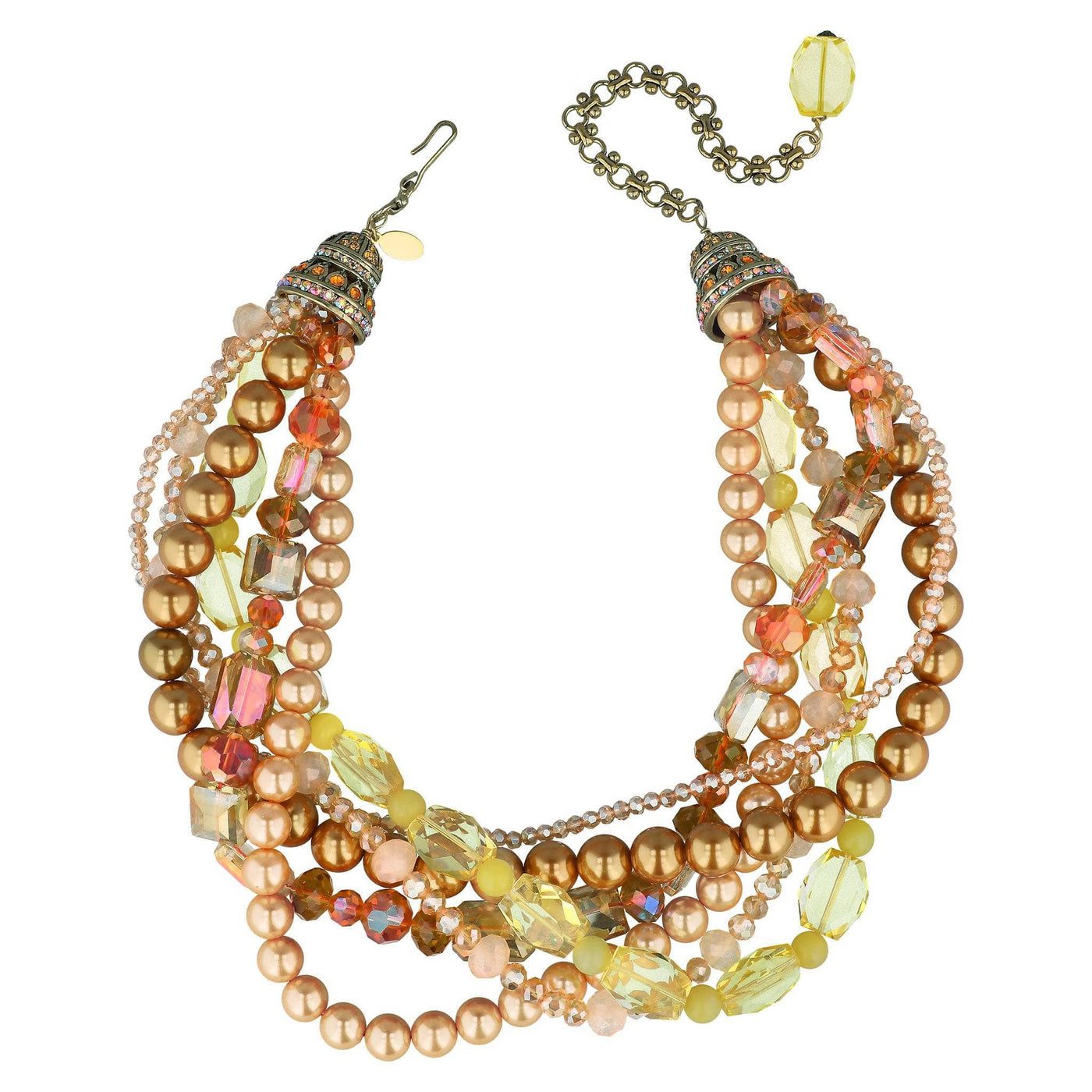 Heidi Daus®"Twinkling Torsade" Multi-Strand Twist Necklace HEIDI DAUS®