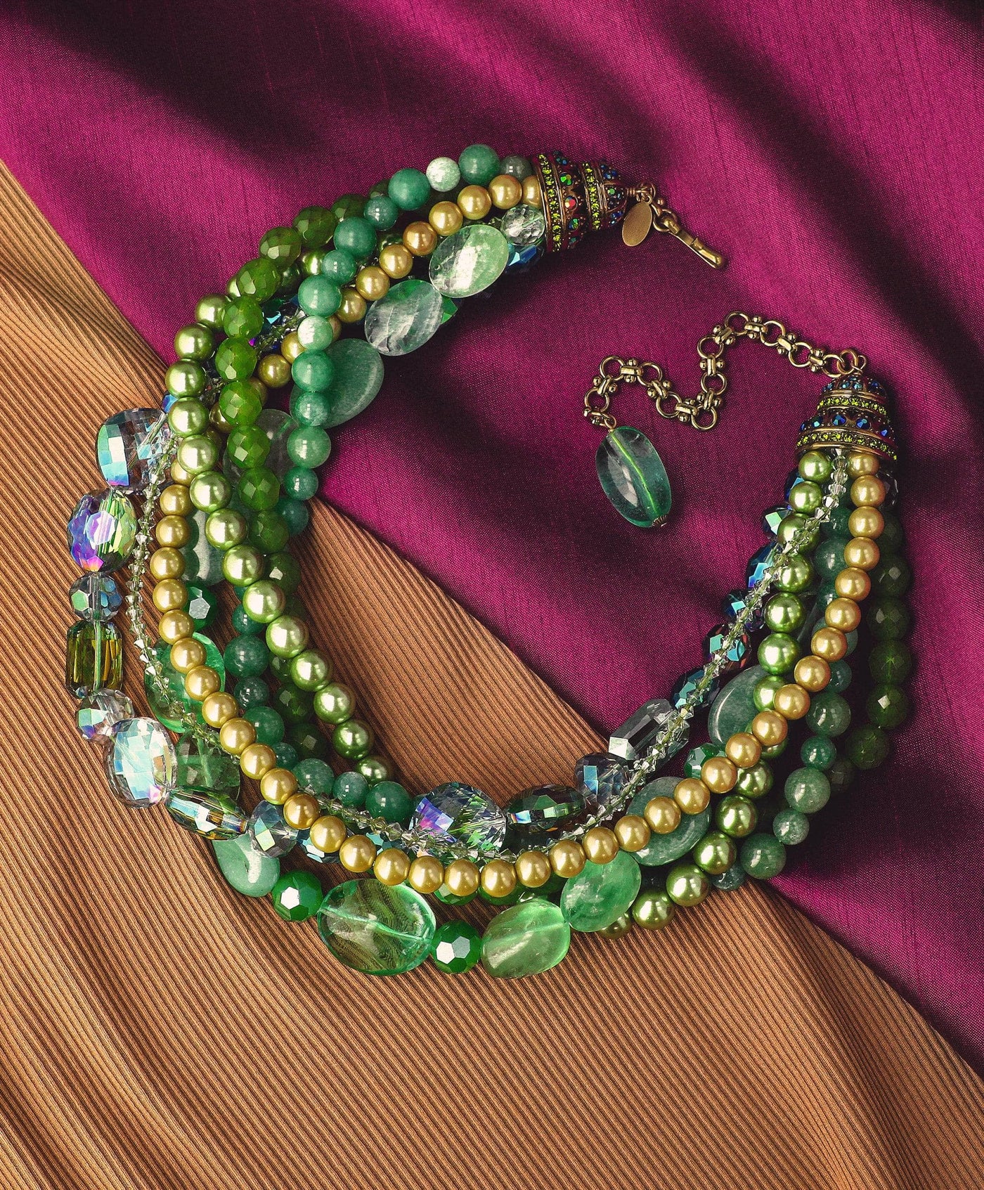 Heidi Daus®"Twinkling Torsade" Multi-Strand Twist Necklace HEIDI DAUS®