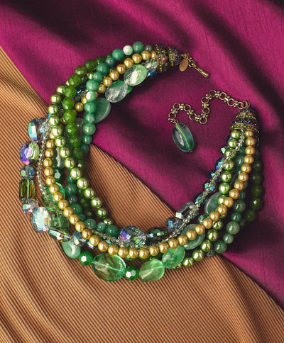 Heidi Daus®"Twinkling Torsade" Multi-Strand Twist Necklace HEIDI DAUS®