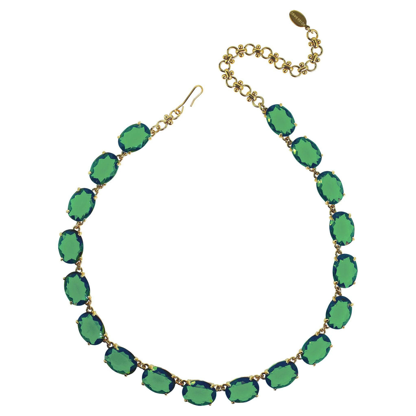 HEIDI DAUS® "Devil Wears Heidi" Crystal Oval Necklace