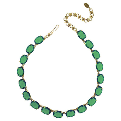 HEIDI DAUS® "Devil Wears Heidi" Crystal Oval Necklace