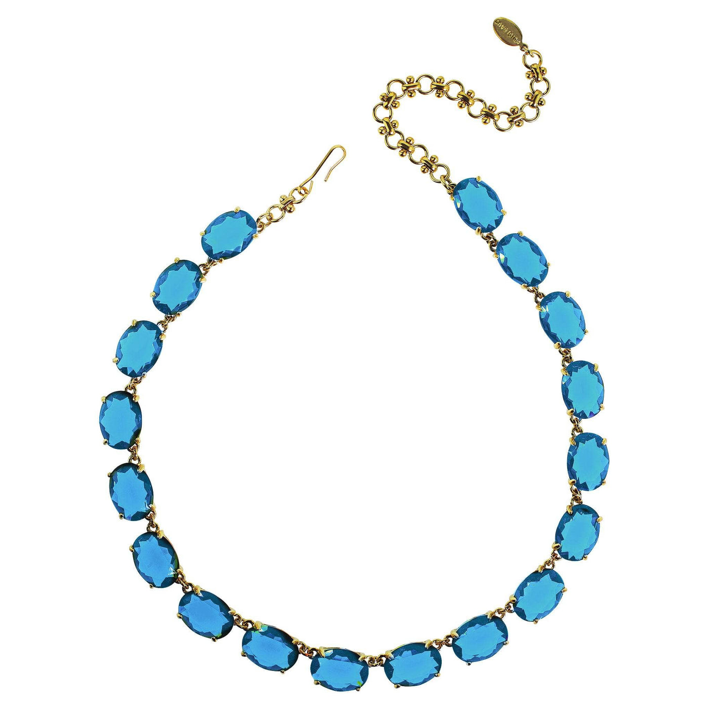 HEIDI DAUS® "Devil Wears Heidi" Crystal Oval Necklace